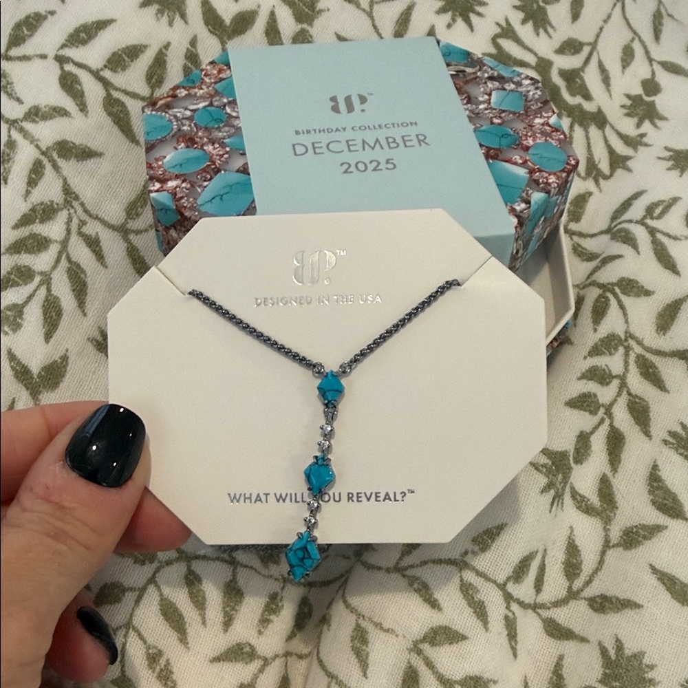 Bomb Patty Turquoise Pendant Necklace - December 2025 Collection